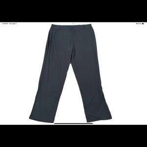 Susan Graver Women's Blue Straight Leg Pants